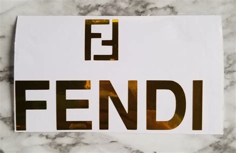 Fendi Stickers 